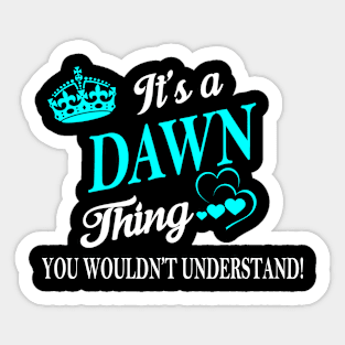 DAWN Sticker